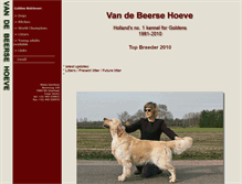 Tablet Screenshot of beersehoeve.nl